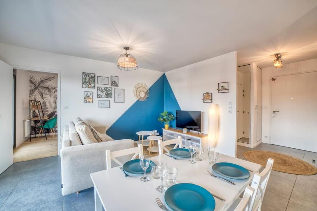 Modern'Blue - Gare Annemasse A 3Min-Geneve Acces Direct Apartment Exterior photo